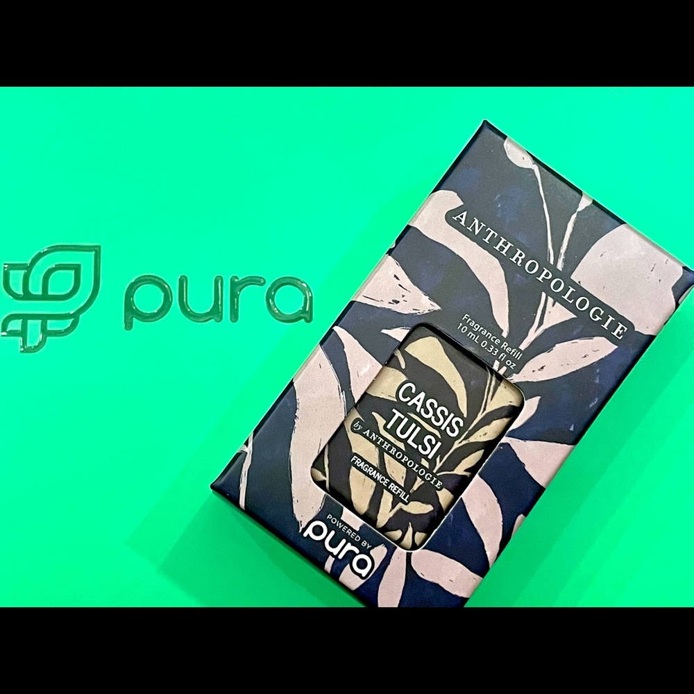 Pura Anthropologie diffuser oil. Cassis Tulsi